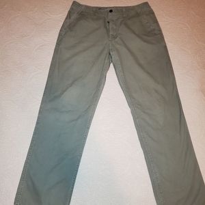 Eddie Bauer 34x34 Green Khaki Pants